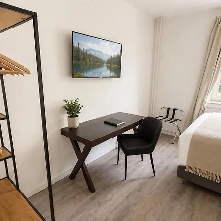 Zentrale Mit Boxspringbetten, Wifi, Smart Tv, Balkon, Self Check-in Apartamento *